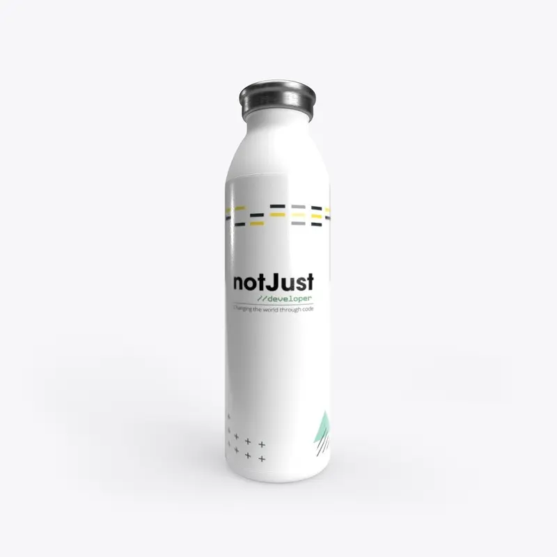 notJust Developer Water Bottle